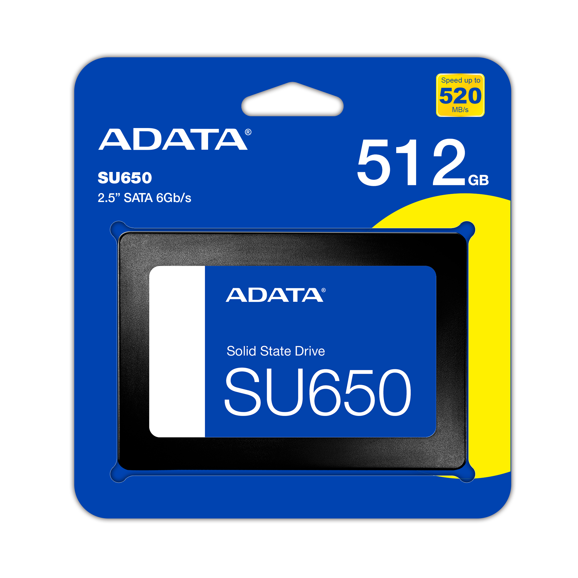 SSD ADATA SU650, 512GB, 2.5 Inch, SATA-III, ASU650SS-512GT-R