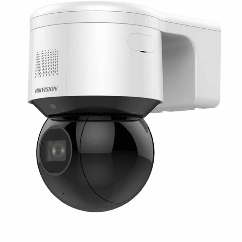 Camera supraveghere IP PTZ 4MP lentila 2.8-12mm IR 50m card microfon Hikvision - DS-2DE3A404IWG-E/W