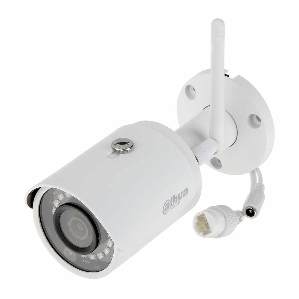 Camera supraveghere IP wireless Dahua IPC-HFW1435S-W, 4 MP, IR 30 m, 3.6 mm, 16x