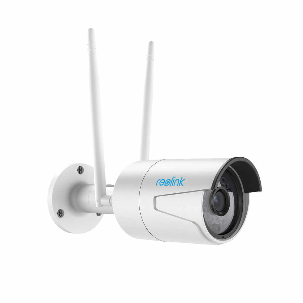 Camera supraveghere IP wireless Reolink RLC-410W, 4 MP, IR 30 m, 4 mm, microfon