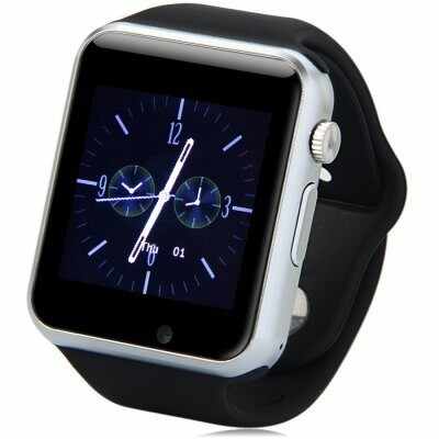 Resigilat! Ceas Smartwatch cu Telefon iUni A100i, BT, LCD 1.54 Inch, Camera, Negru