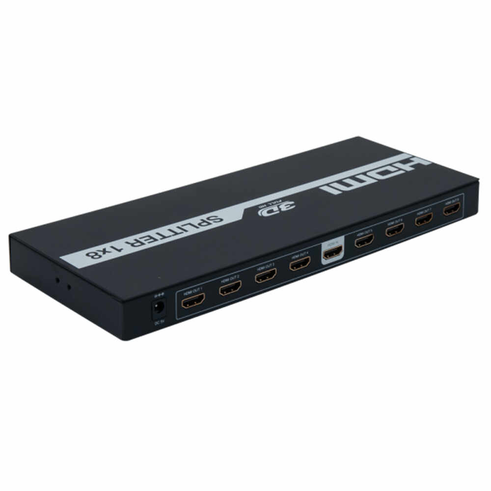 Spliter HDMI UTP508HD, 8 canale, 2 Mp, 