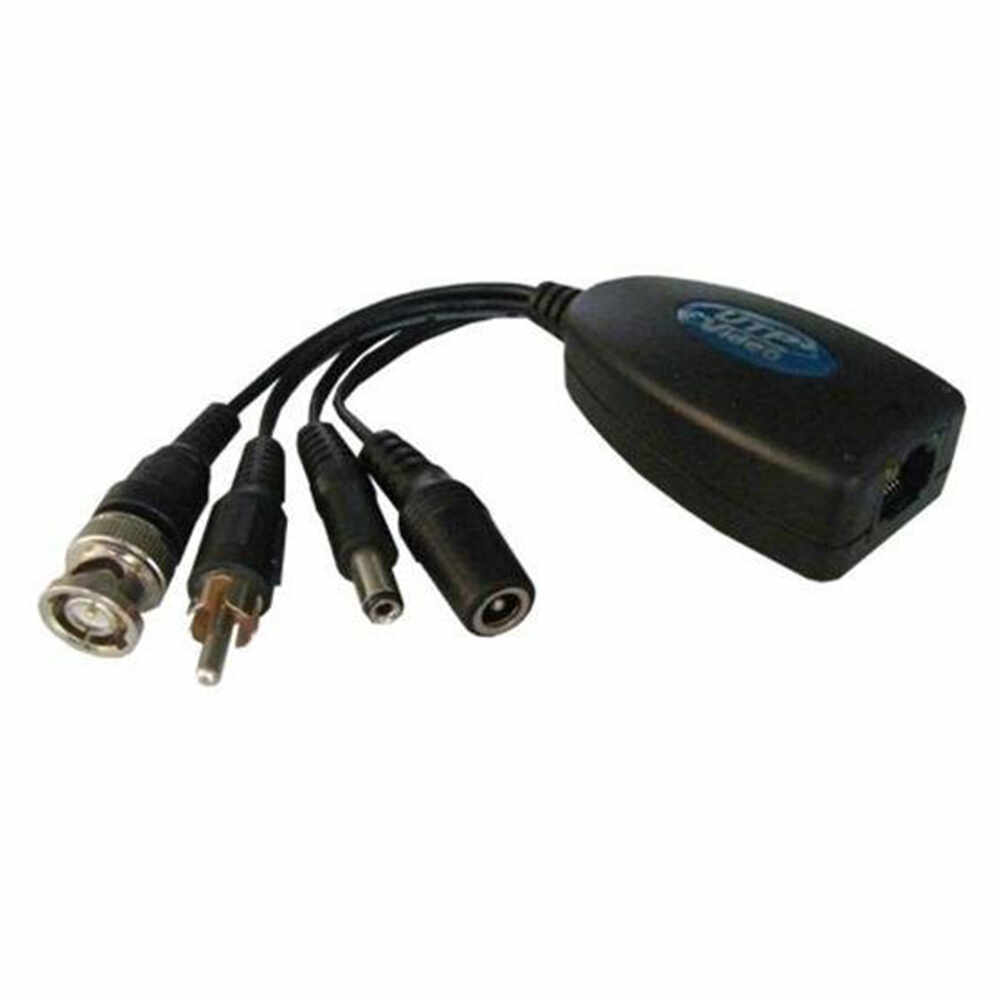 Video/ audio balun UTP101PVA, cablu UTP, 36W, >60db, pret/pereche