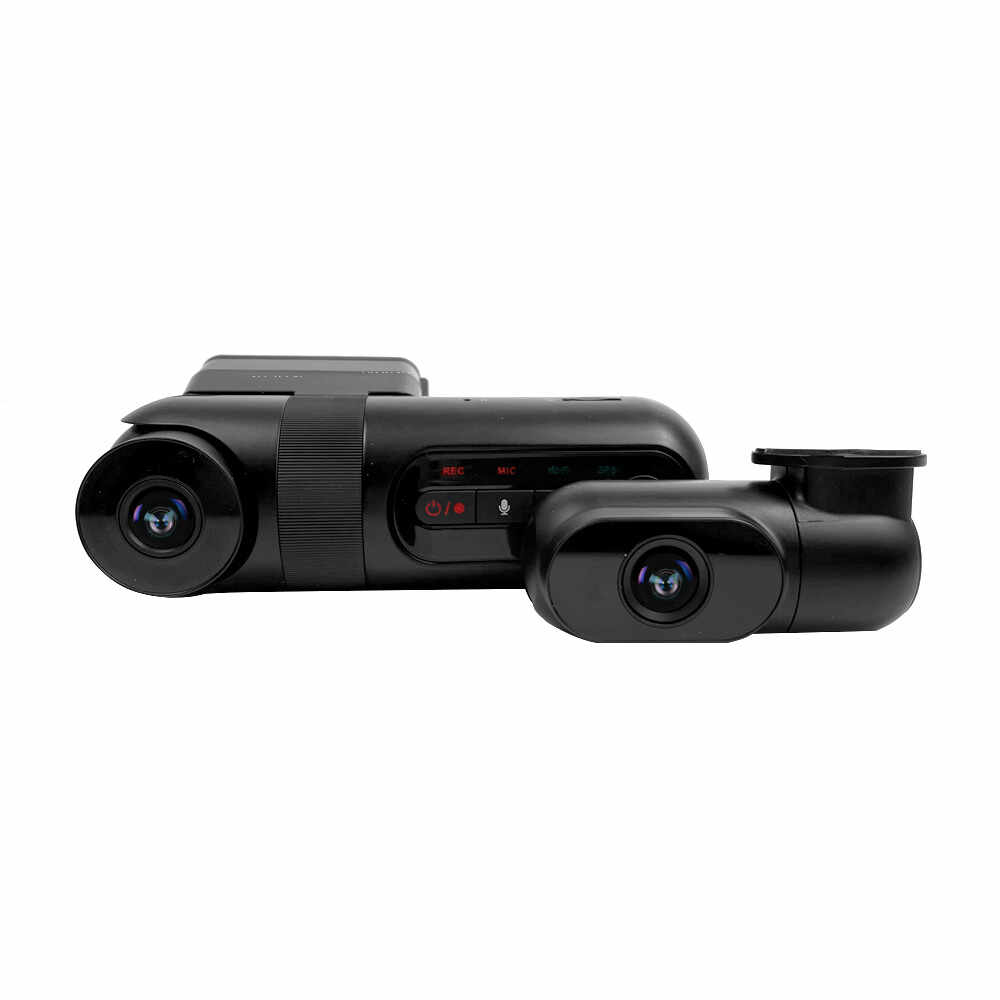 Camera auto tripla Viofo T130-3CH-G, fata, spate, interior, 2K QuadHD+, GPS Logger, slot card, detectia miscarii