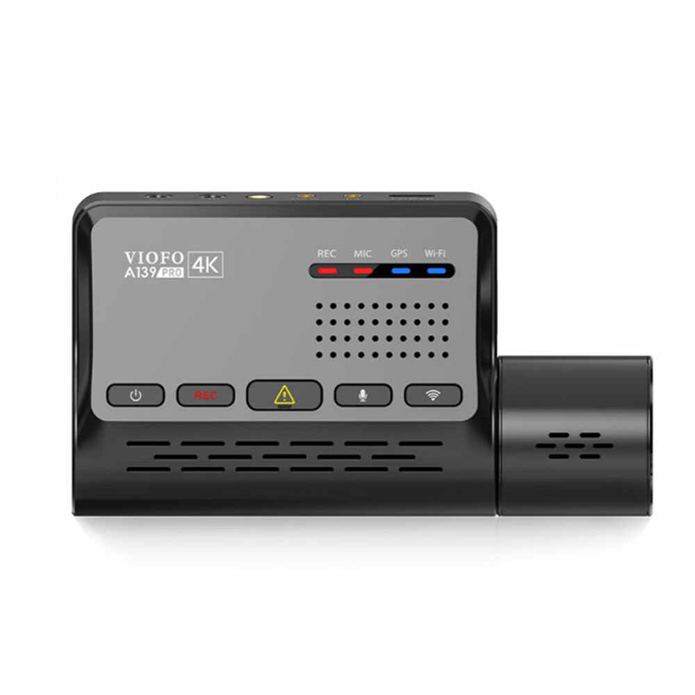Camera auto Viofo A139-G PRO, GPS Logger, 4K HDR, WiFi, Bluetooth, slot card, unghi vizual 140 grade, detectie miscare