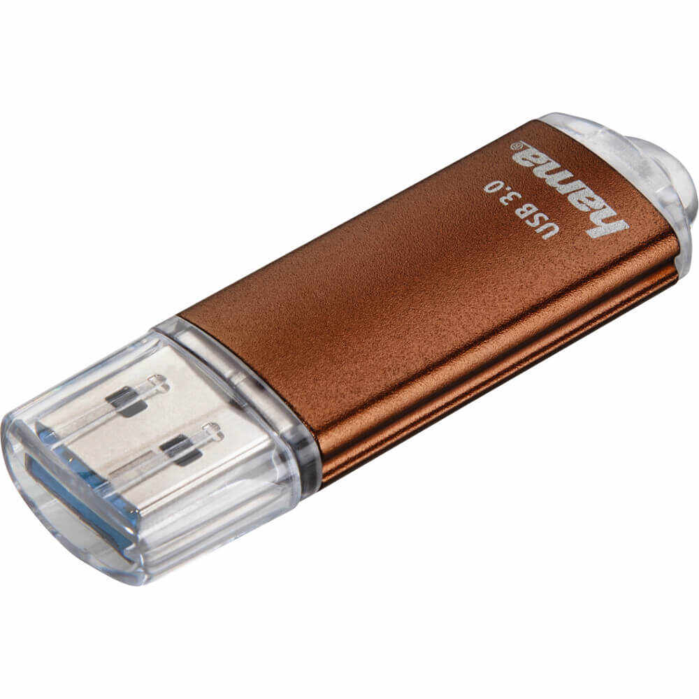 Memorie USB Hama Laeta 124004, 64GB, USB 3.0, Maro