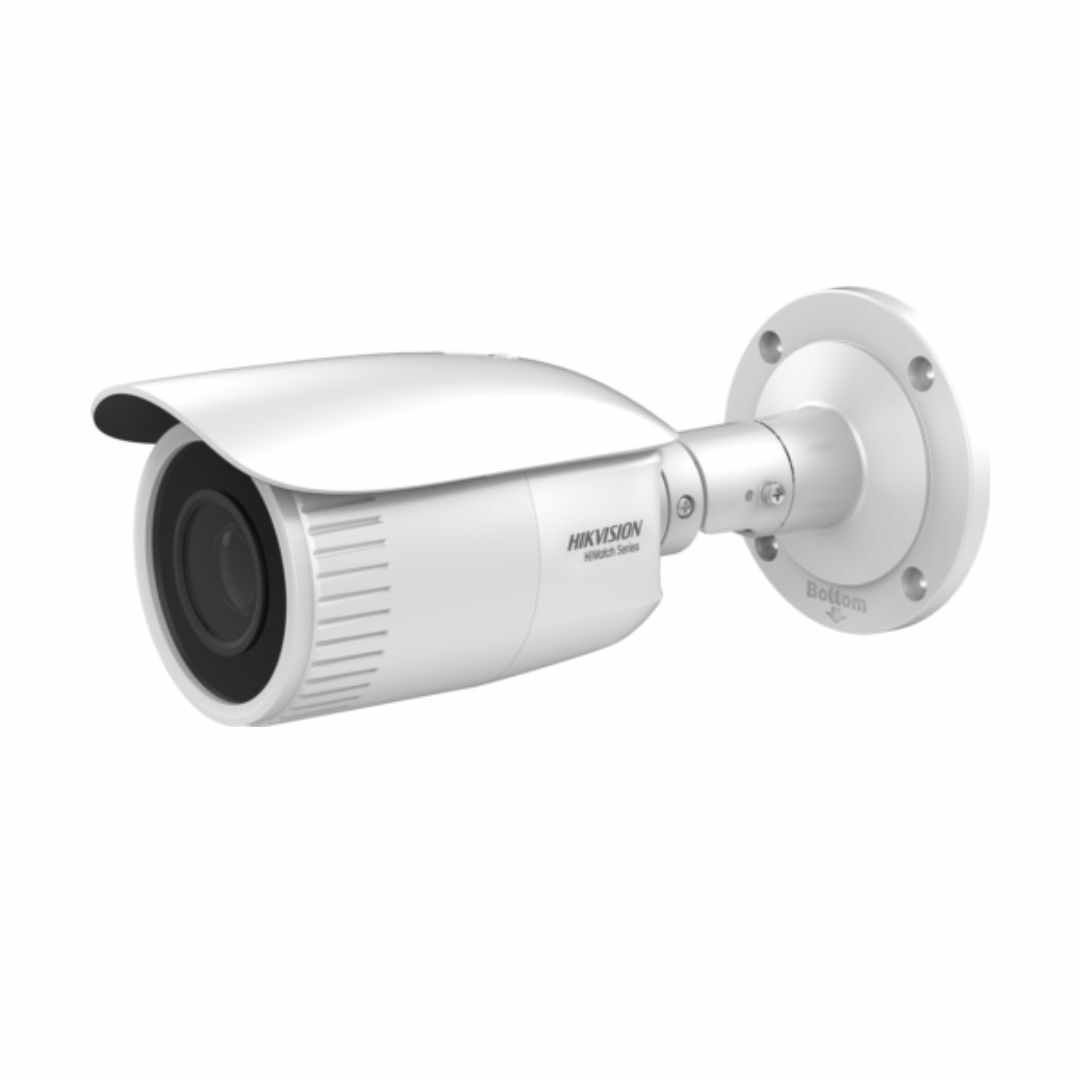 Camera supraveghere IP Bullet 2Megapixeli zoom motorizat, Infraroșu 30m Hikvision seria HiWatch HWI-B620H-Z(2.8-12MM)(C)