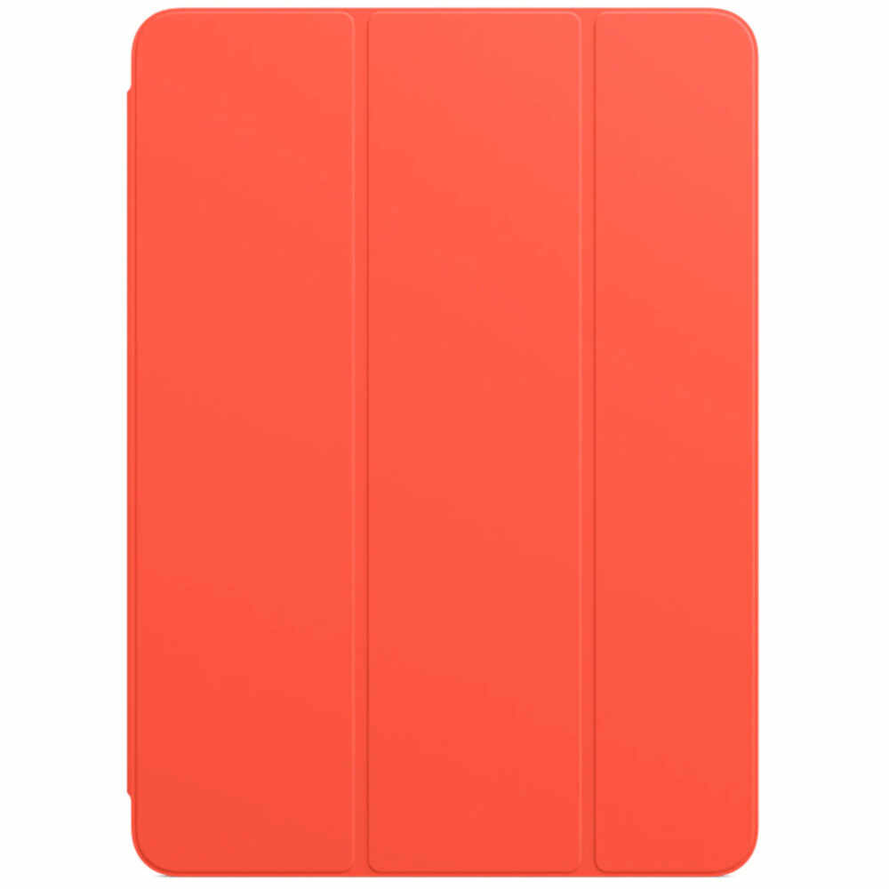Husa de protectie Apple Smart Folio pentru iPad Air (4th), Electric Orange
