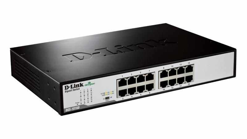 Switch D-Link 16 porturi 10/100/1000MBPS - DGS-1016D