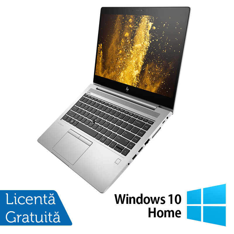 Laptop Refurbished HP EliteBook 840 G6, Intel Core i7-8665U 1.90 - 4.80GHz, 16GB DDR4, 256GB SSD, 14 Inch Full HD, Webcam + Windows 10 Home