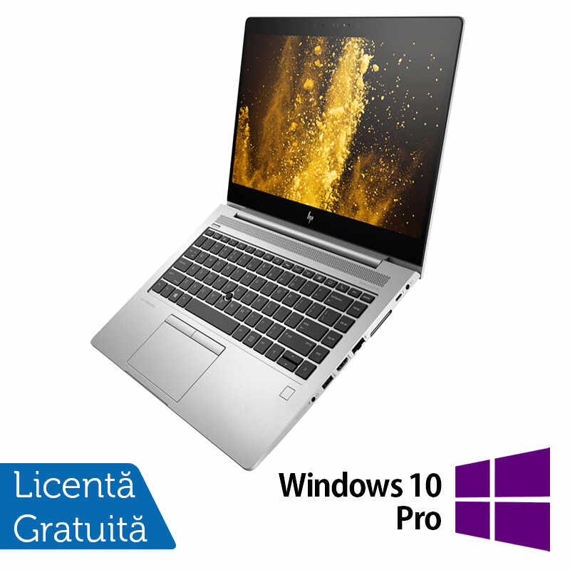 Laptop Refurbished HP EliteBook 840 G6, Intel Core i7-8665U 1.90 - 4.80GHz, 16GB DDR4, 256GB SSD, 14 Inch Full HD, Webcam + Windows 10 Pro