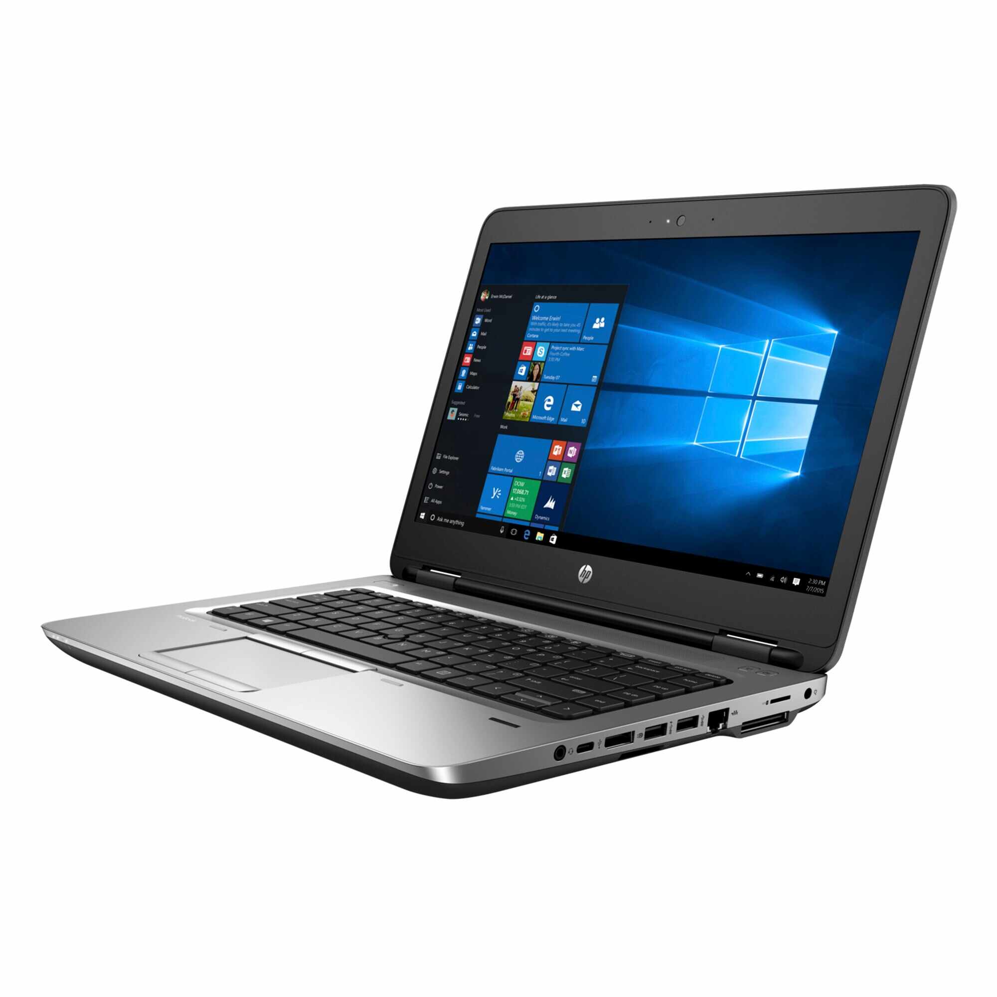 Laptop Second Hand HP EliteBook 640 G3, Intel Core i5-7300U 2.60 - 3.50GHz, 8GB DDR4, 256GB SSD, 14 Inch, Webcam