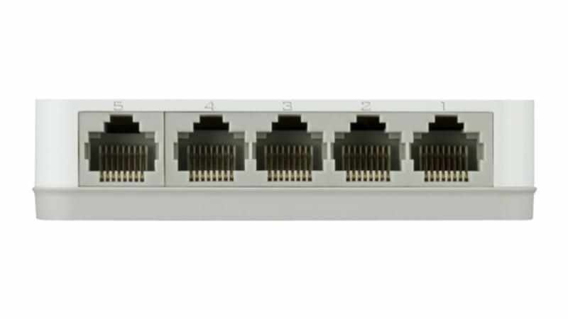 Switch cu 5 porturi 10 Gbps 2000 MAC D-Link - GO-SW-5G