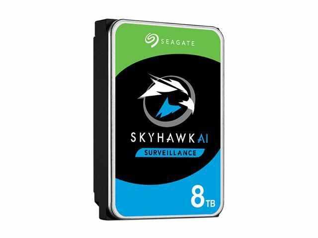 Hard disk 8TB pentru supraveghere Seagate 256MB cache SkyHawk AI - ST8000VE001