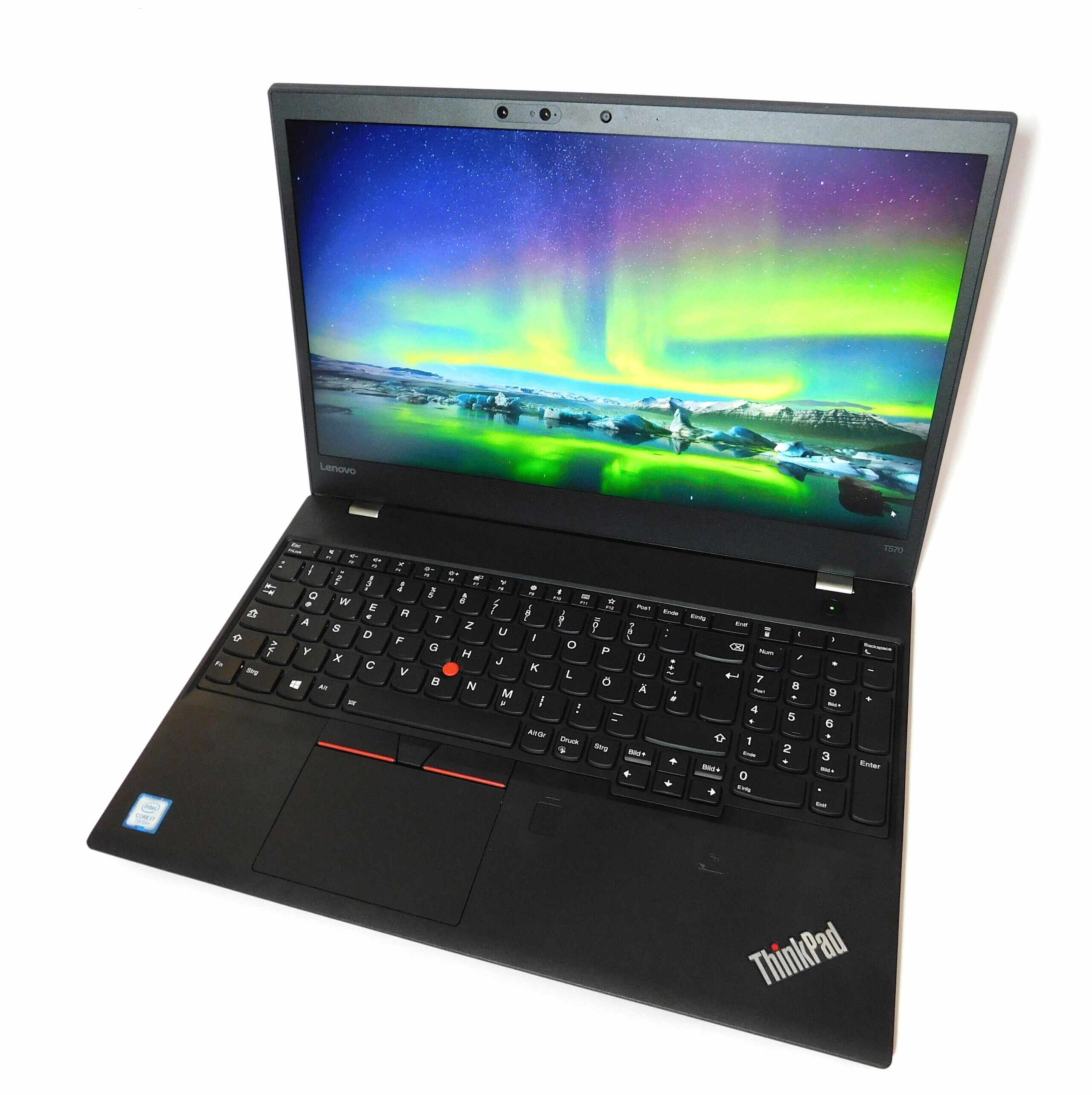 Laptop Second Hand Lenovo Thinkpad T570, Intel Core i5-7200U 2.50GHz, 8GB DDR4, 256GB SSD, 15.6 Inch Full HD, Webcam, Grad A-