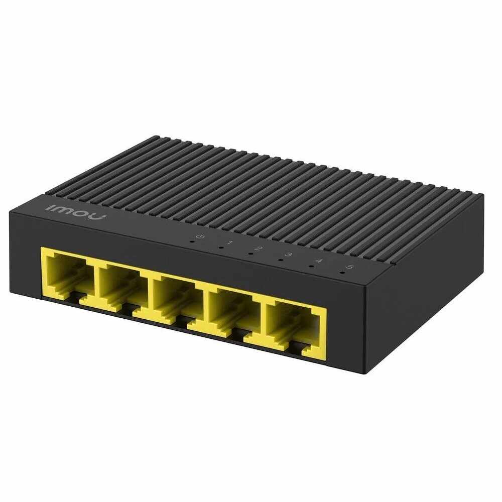 Switch cu 5 porturi Gigabit Imou SG105C, 10Gbps, 2000 MAC, fara management