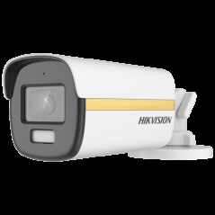 ColorVU - Camera AnalogHD 2MP, lentila 2.8mm, WL 40m, Microfon integrat - HIKVISION DS-2CE12DF3T-FS-2.8mm