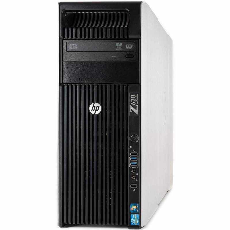 Workstation Second Hand HP Z620, 1x Intel Xeon 10-Core E5-2660 V2 2.2GHz-3.0GHz, 32GB DDR3 ECC, HDD 500GB, 2 x Placa Video nVidia Quadro NVS 310/512MB