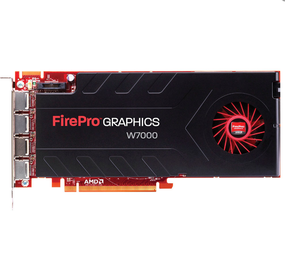 Placa Video Second Hand AMD FirePro W7000, 4GB GDDR5, 256-Bit, 4 x Display Port