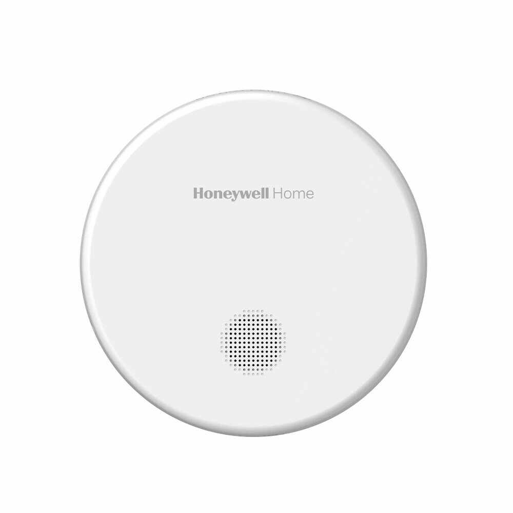 Detector de fum Honeywell Home R200S-2, IP22, baterie, alarma, 85 db, alb