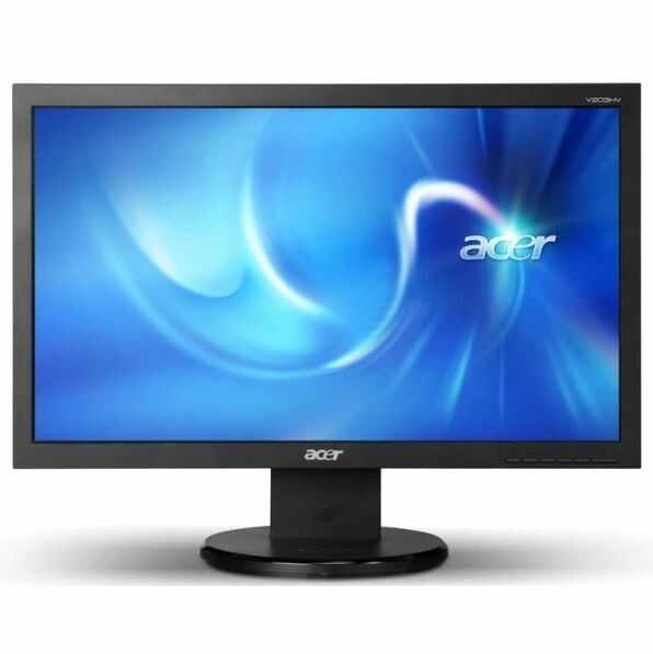 Monitor Refurbished Acer V203, 20 Inch LCD, 1600 x 900, VGA, DVI