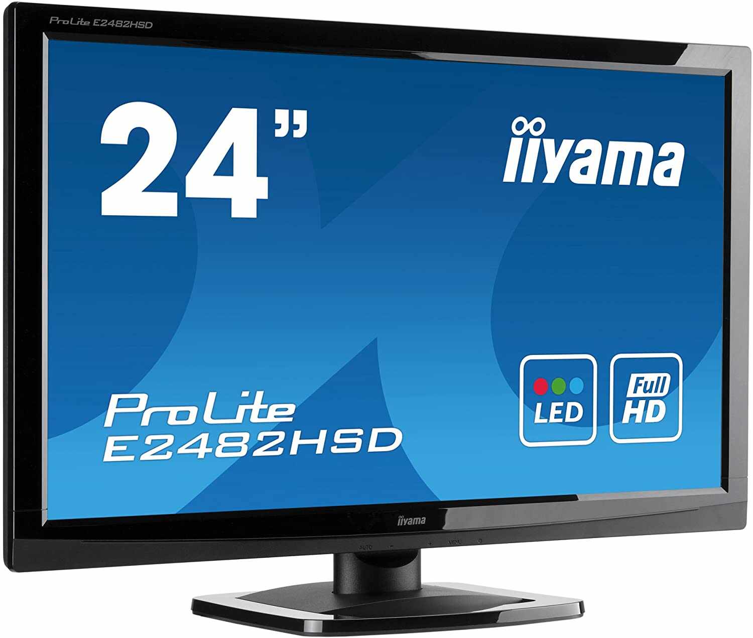 Monitor Second Hand Iiyama E2482HSD, 24 Inch Full HD TN, VGA, DVI