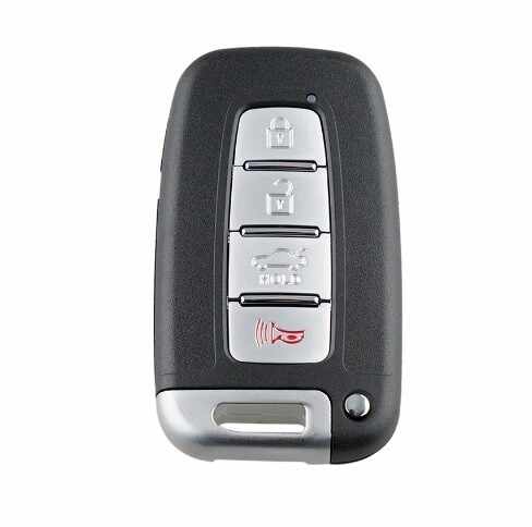 Cheie completa Keyless Entry cu chip si telecomanda pentru Hyundai, Kia, 4 butoane, 315Mhz, Chip ID46