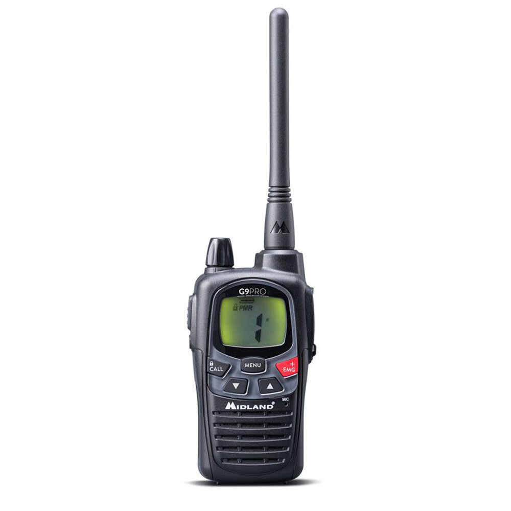 Statie radio PMR portabila Midland G9 Pro C1385, activare vocala