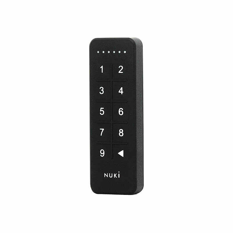 Tastatura inteligenta Nuki Keypad, Bluetooth 5.0, Pentru Nuki Smart Lock, Operare cod de acces