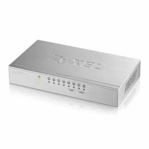 Switch 8 porturi Fara management L2+ Gigabit Ethernet (10/100/1000) Argint Zyxel GS-108B