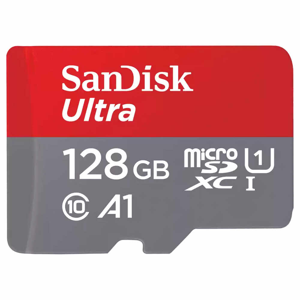 Card de memorie SanDisk Ultra microSDXC, 128GB, 100MB/s, A1 Class 10 UHS-I