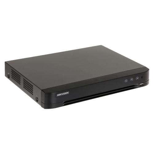 DVR AcuSense 16 canale 6MP, audio over coaxial, 1U - HIKVISION iDS-7216HQHI-M1-S16