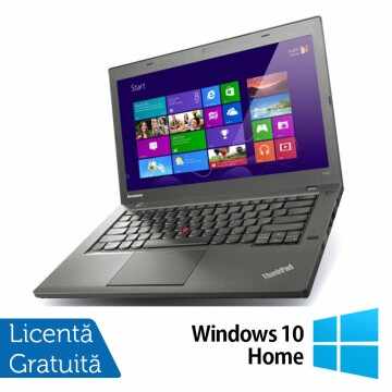 Laptop Refurbished Lenovo ThinkPad T440s, Intel Core i7-4600U 2.10GHz, 8GB DDR3, 256GB SSD, 14 Inch Full HD, Webcam + Windows 10 Home