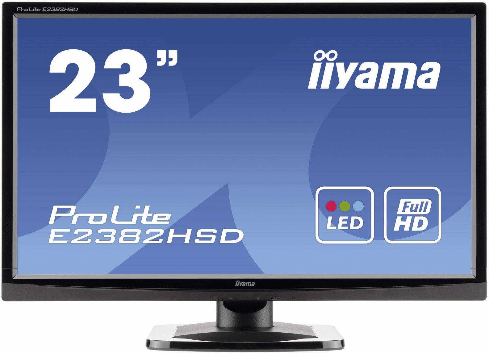 Monitor Second Hand Iiyama ProLite E2382HSD, 23 Inch Full HD, VGA, DVI
