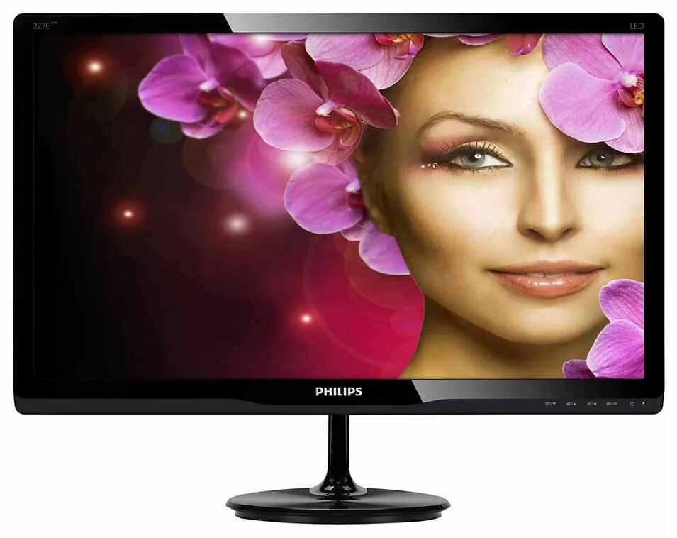 Monitor Second Hand Philips 227E, 22 Inch Full HD, VGA, DVI, HDMI