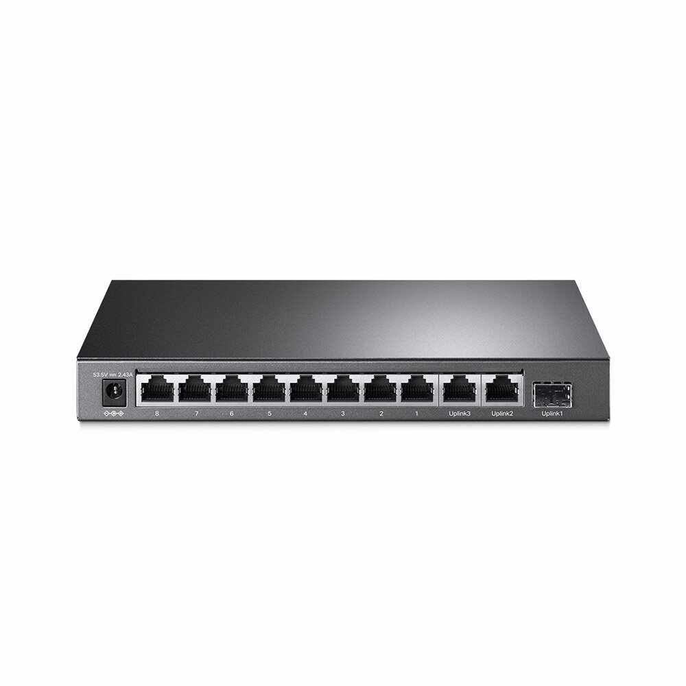 Switch cu 8 porturi Gigabite TP-Link TL-SL1311P, 7.6 Gbps, 5.6544 Mpps, 250 m, plug&play, PoE