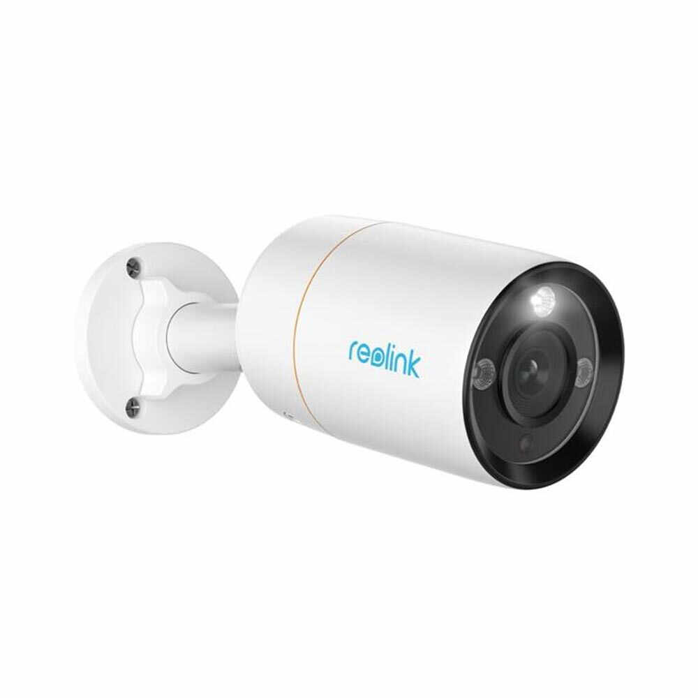 Camera de supraveghere IP exterior Reolink P340, 12 MP, lumina alba / IR 30 m, microfon, difuzor, slot card, PoE