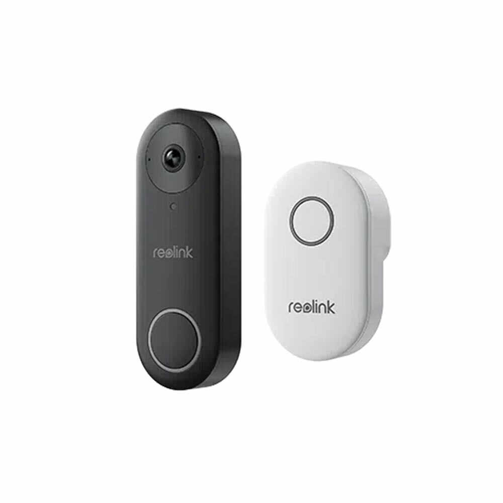 Sonerie video wireless Reolink Video Doorbell PoE D340P, 2K, slot card, night vision, vizualizare de pe telefon, detectie miscare