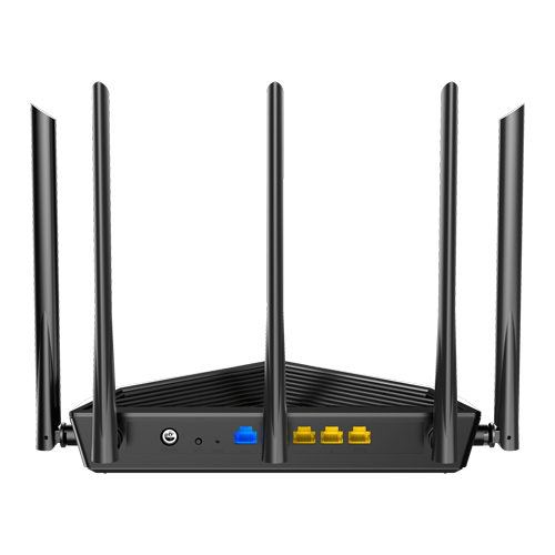 Router Wi-Fi 6e, AX5700 TriBand 2.4/5GHz/6GHz, 861+2402+2402 Mbps, 5x6dBi, 4 x Gigabit - TENDA TND-TX27-PRO