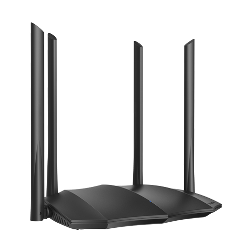 Router WiFi 5 (802.11ac) DualBand 2.4/5GHz, 300+867Mbps, 4x6dBi, 4 porturi Gigabit - TENDA TND-AC8