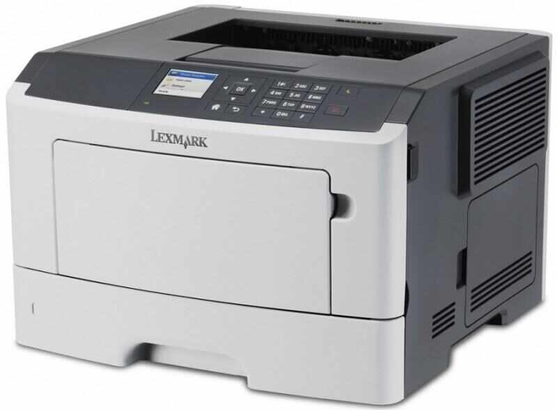 Imprimanta Second Hand Laser Monocrom Lexmark MS510DE, A4, 42 ppm, 1200 x 1200 dpi, Retea, USB, Duplex