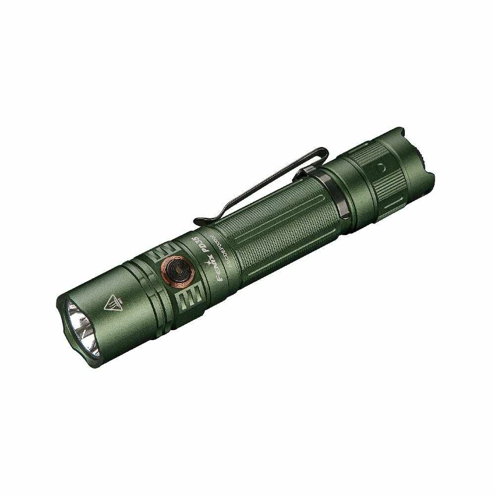 Lanterna tactica reincarcabila Fenix PD35 V3.0 Tropic Green, 1700 lumeni, 357 m