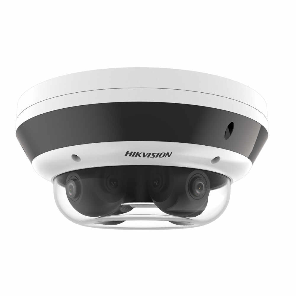 Camera supraveghere Dome IP Hikvision PanoVu DS-2CD6D54G1-IZS, 5MP, IR 30 m, 2.8-8 mm, motorizat
