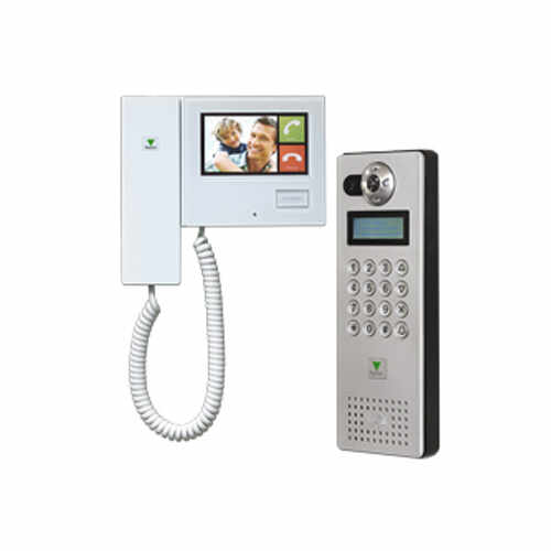 Set videointerfon Paxton 337-900-EX, 4.3 inch, 1000 monitoare, RFID
