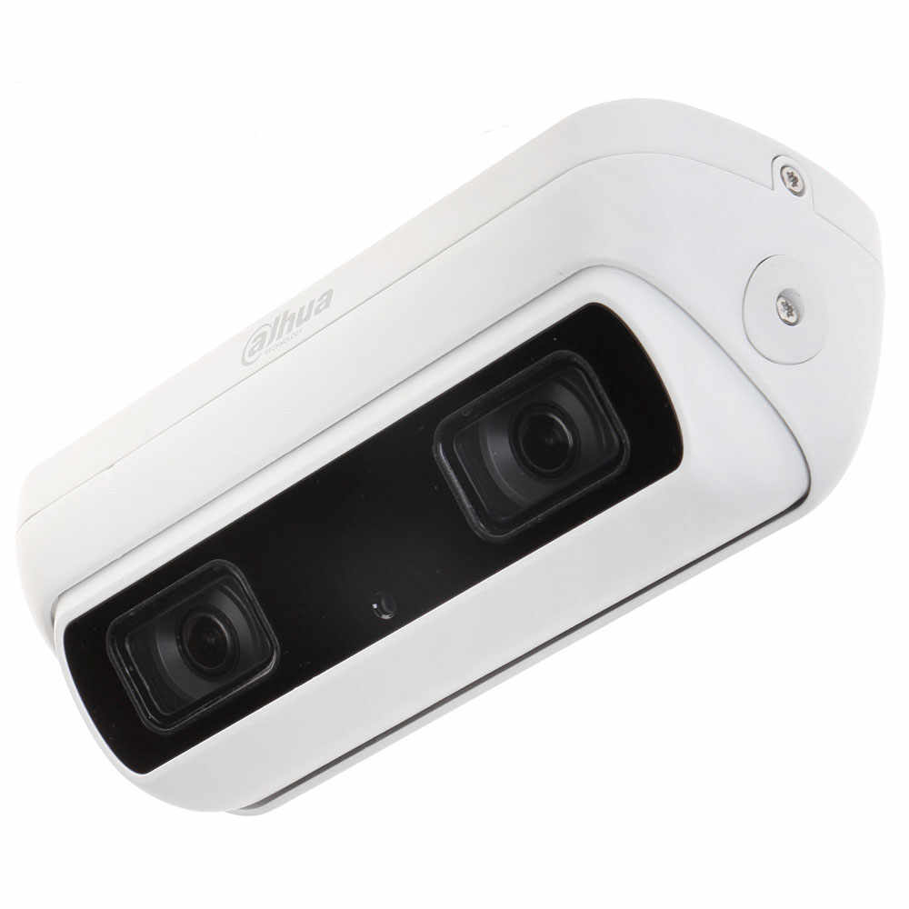 Camera supraveghere IP Dual Lens Dahua IPC-HDW8341X-3D-0360B, 3MP, IR 10 m, 2.8 mm, 3.6 mm, microfon