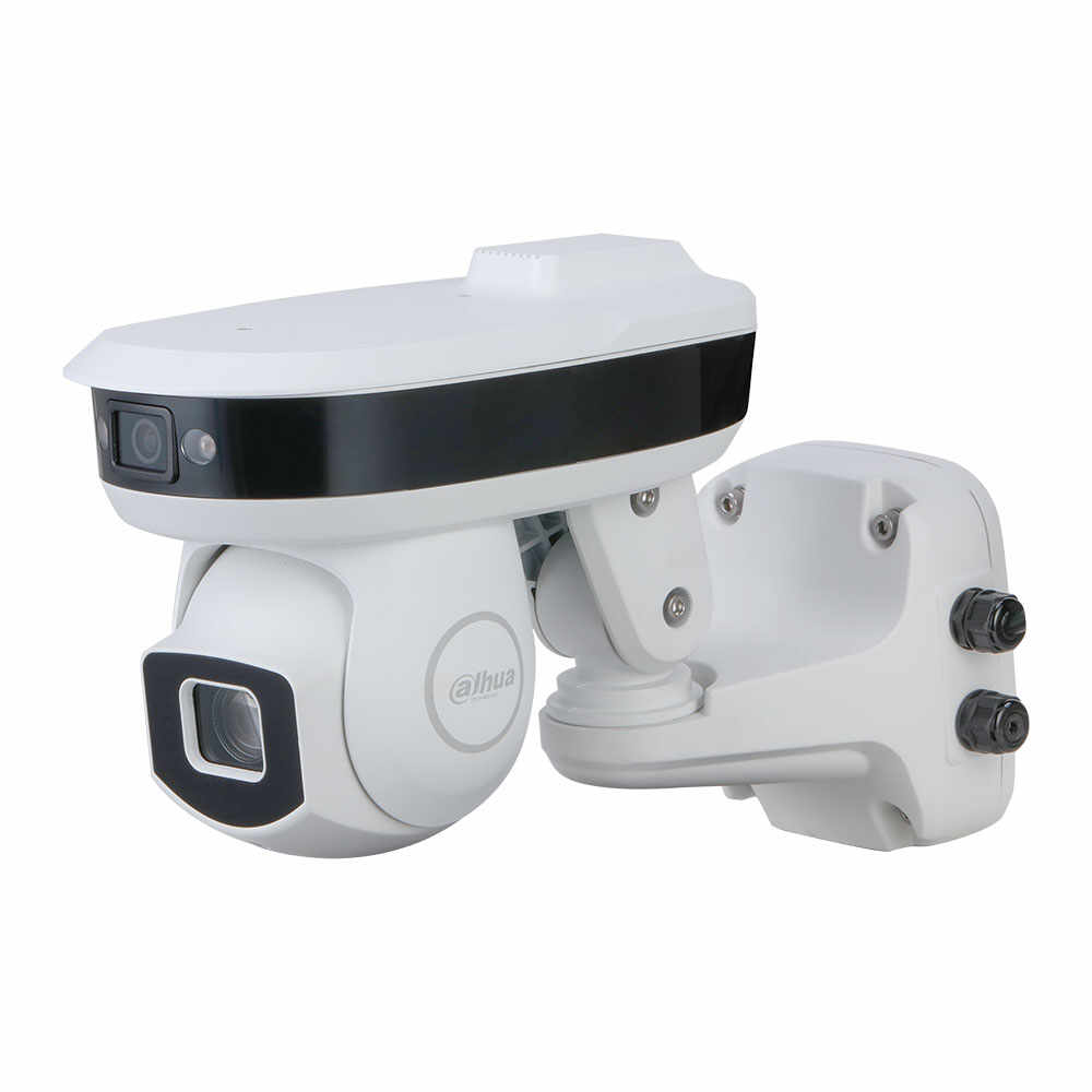 Camera supraveghere IP Dual Speed Dome PTZ Dahua SDT5A405WA-4F-B, 4MP, 6 mm, 10 - 50 mm, 30 FPS