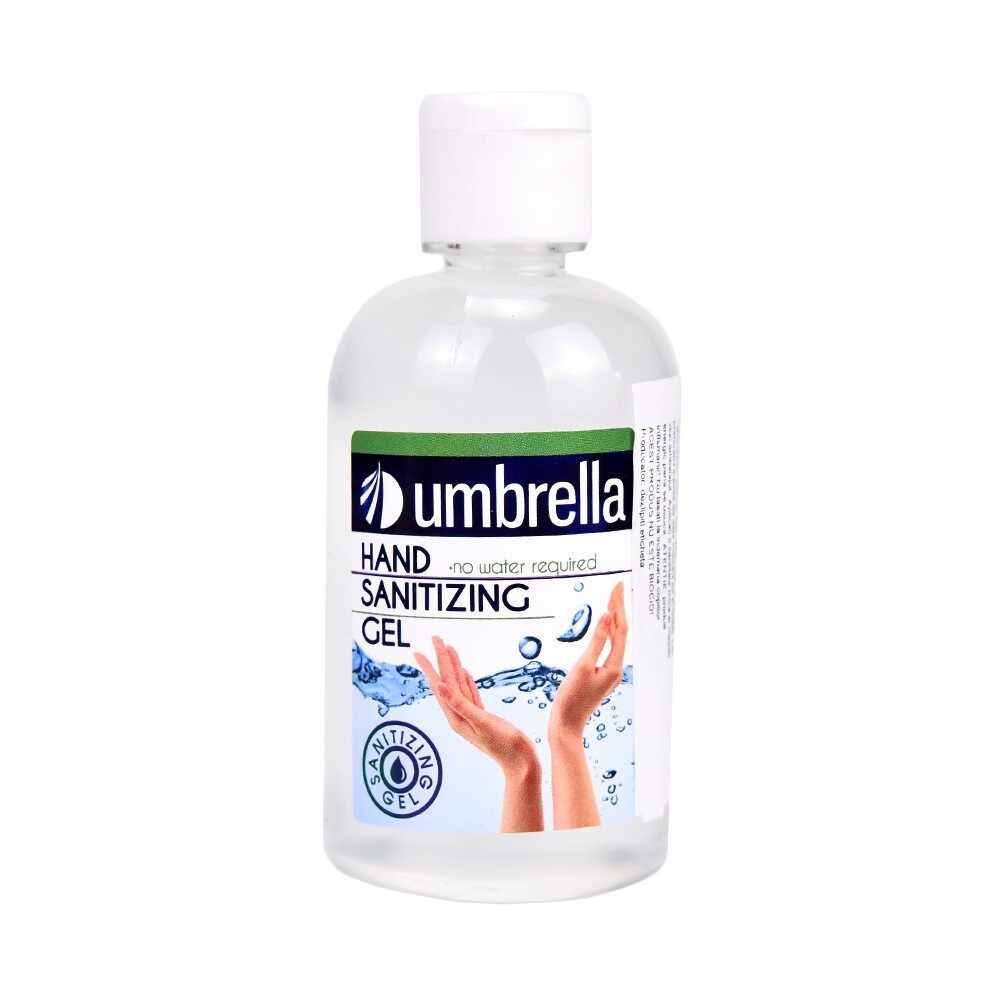 Gel Igienizant antibacterian cu 60% alcool, 100 ml, Umbrella