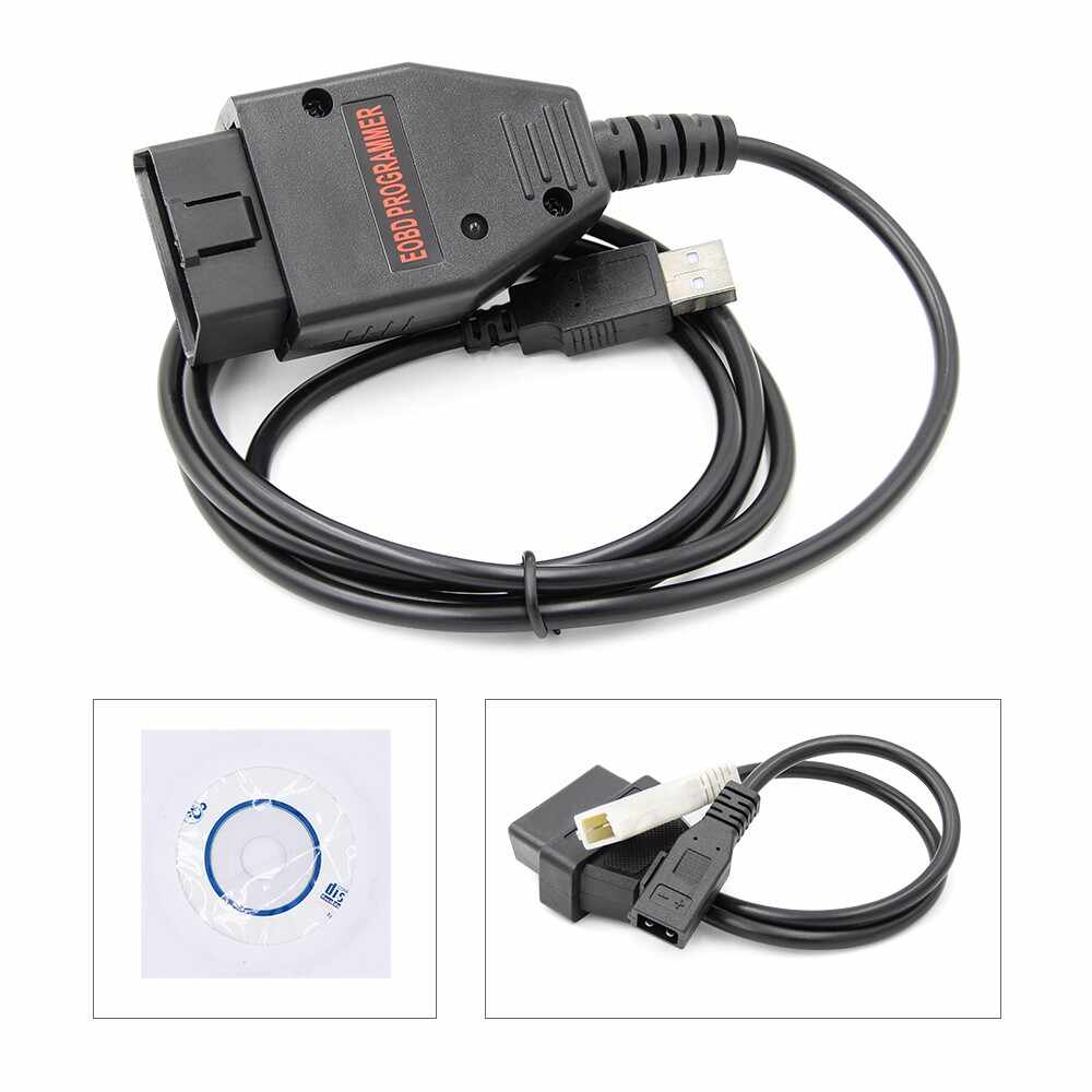 Interfata Chip Tuning Galletto 1260 cablu OBDII ECU Flasher + cablu Audi 2x2