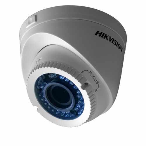 Camera supraveghere Dome Hikvision TurboHD DS-2CE56C2T-VFIR3, 1 MP, IR 40 m, 2.8 - 12 mm