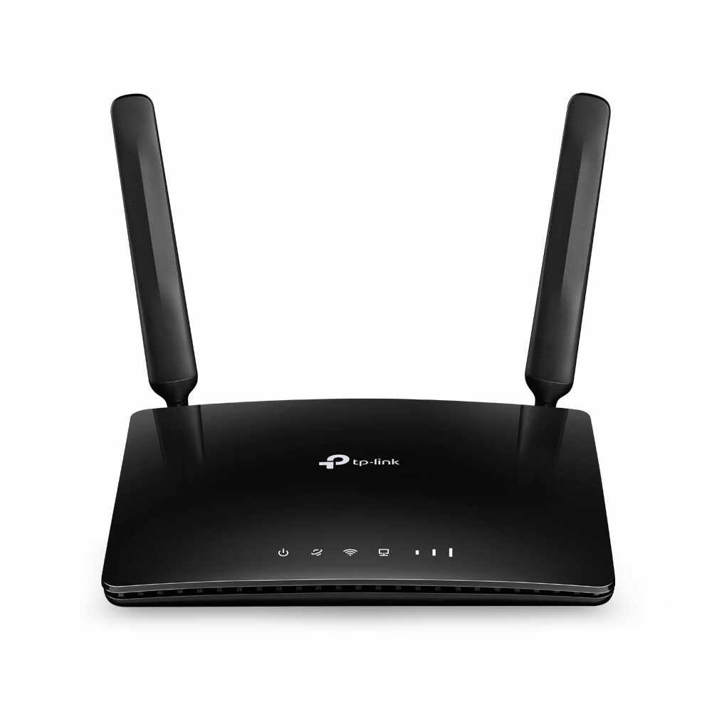 Router wireless TP-Link TL-MR6400, GSM 4G/LTE, 4 porturi, 300 Mbps